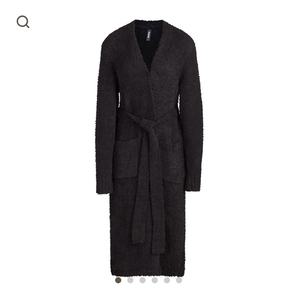 SKIMS S/M cozy knit robe- NEW